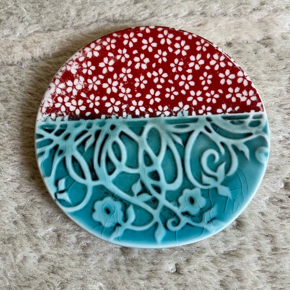 3 Ceramic Coasters - Picture 7 of 12